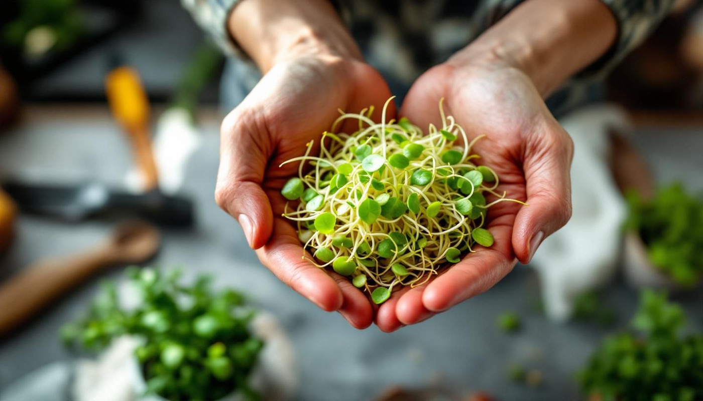 Les secrets de la nutrition améliorée grâce aux pousses maison